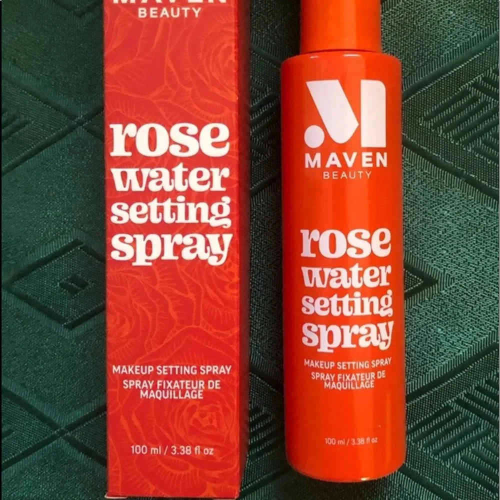 Maven Rose Water Setting Spray New